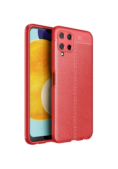 Zore Galaxy Uyumlu M32 Kılıf Niss Silikon Kapak - Kırmızı Kirmizi