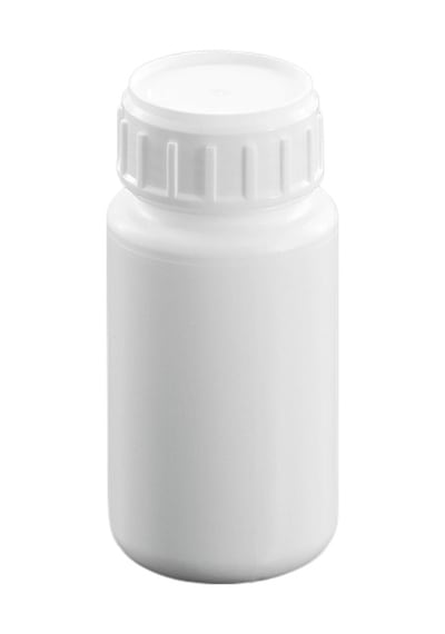 Plastik Yuvarlak Şişe 100 Ml Kapaklı Numune Şişesi 100 Adet