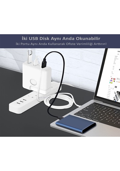 Apple Uyumlu MacBook Pro 13 15 16 Usb C Adaptör Kılıfı 61w 67w 87w 96w Adaptör Hub Ssd Hdd Şarj Çoklayıcı 87w A1719