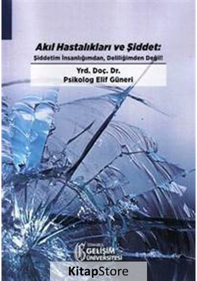 Akıl Hastalıkları ve Şiddet - Şiddetim İnsanlığımdan Deliliğimden Değil - Elif Güneri - İstanbul Gelişim Üniversitesi