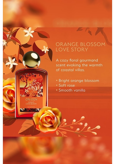 Origen Amalfi Love Bloom Kadın Parfümü + Saç Ve Vücut Spreyi Set Çiçeksi
