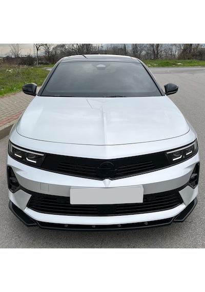 Opel Astra L Ön Lip Plastik Piano Black