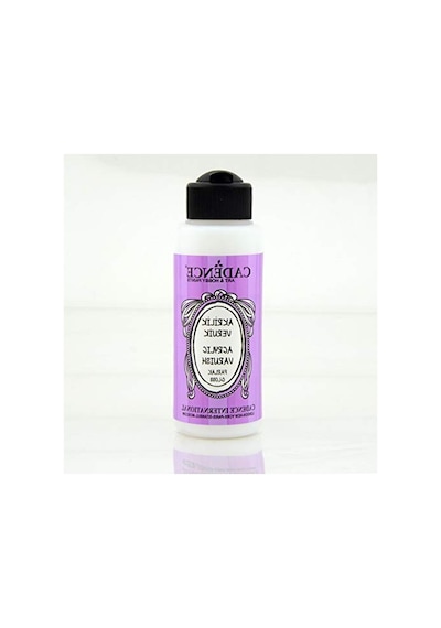 Yarı Mat Su Bazlı Vernik, 120 Ml, Farklı Yüzeyler İçin Uygun 0,15 L