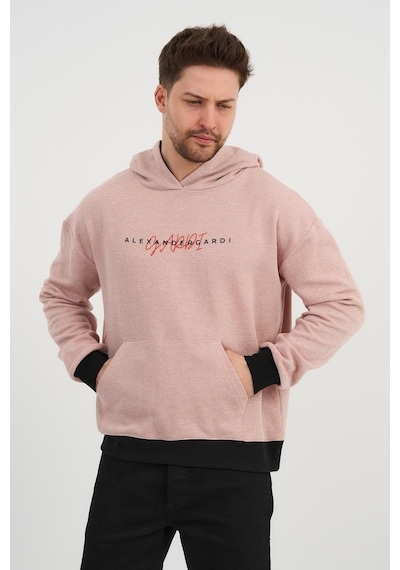 Alexander Gardi Alexandergardı Özel Unisex Baskılı Kapüşonlu Kanguru Cepli Sweatshirt Unx-0017602 Kırmızı