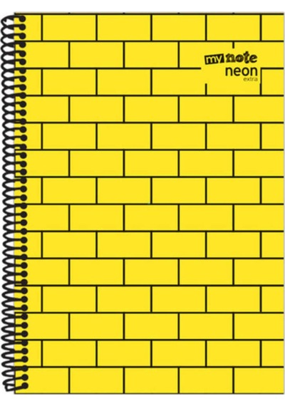 Neon Extra 100 Yaprak A4 Kareli Defter /