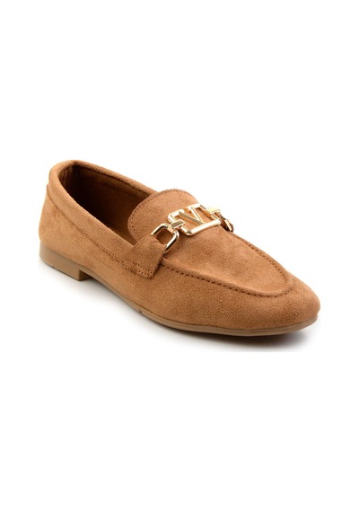 Bambi Taba Kadın Loafer Ayakkabı K01503727102 Taba
