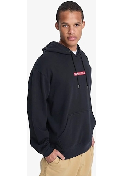 Quiksilver Dna Hoodie Erkek Sweatshirt Antrasit