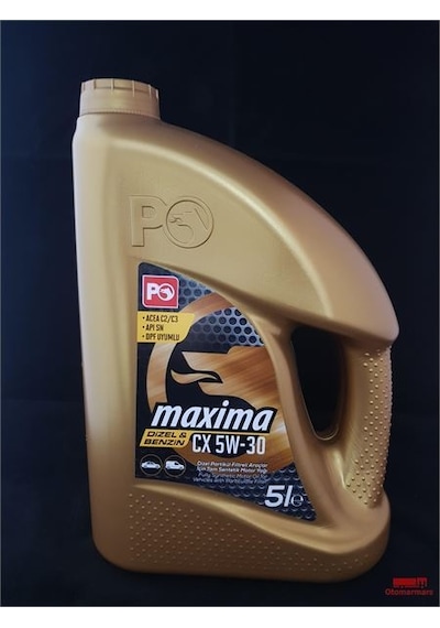 PETROL OFİSİ 501 5/30 (5W30 5 30 ) 5LT P.OFİSİ  MAXİMA CX DPF  W