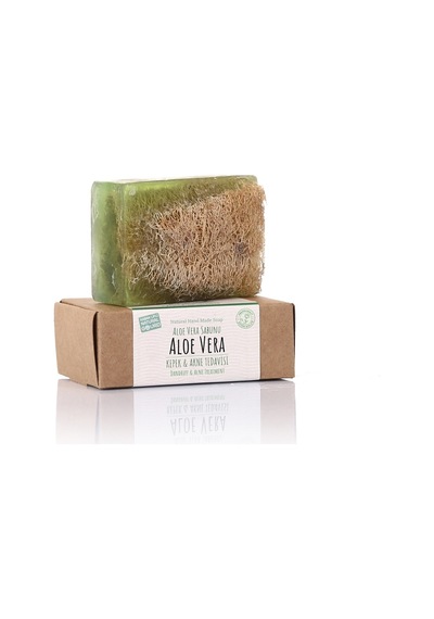 El Yapımı Doğal Lifli Aloe Vera Sabun 120 G