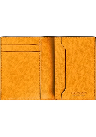 Mont Blanc Montblanc Sartorial Deri 4 Bölmeli Kartlık 221344 Turuncu