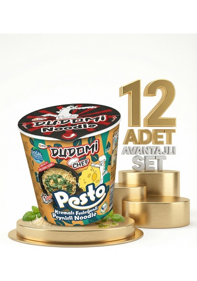 Dudomi Bardak Kremalı Pesto Soslu 12x80 Gr