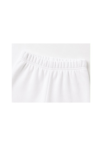 H&c Coolboy H&c %100 Pamuk Penye Bebek Tek Alt Pantalon 0-36 Ay Beyaz