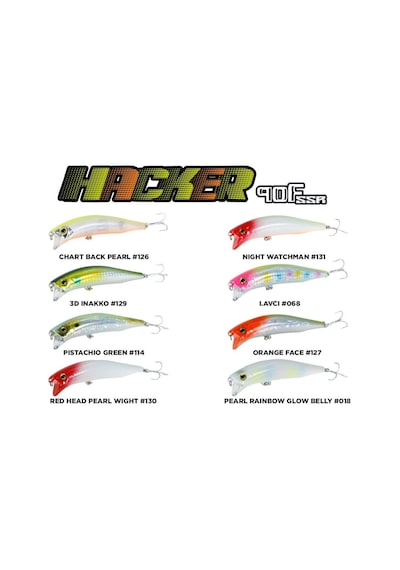 Fujin Hacker 90Mm 13.7Gr Ssr Floating Maket Balık (486183200)