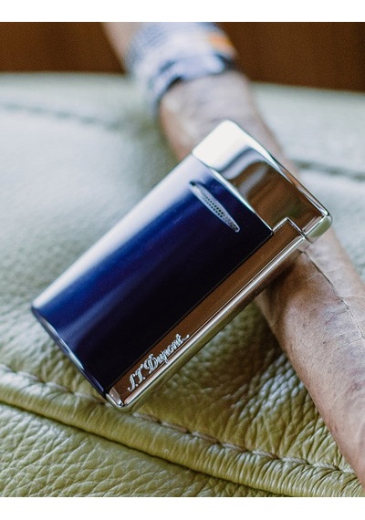 S.t. Dupont Minijet Koyu Mavi Çakmak 10811 Lacivert