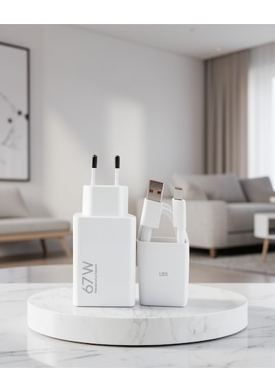67w Hızlı Şarj Adaptörü Ve Type-c Kablo Seti Xucz67wşarj-4 Belirtilmemiş