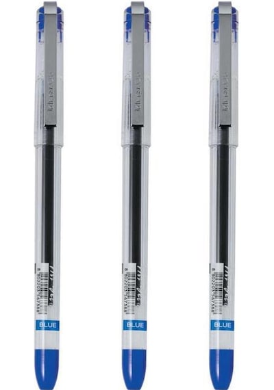 Dong-a My-gel İğne Uçlu Kalem Mavi 0.5 Mm. 3 Adet