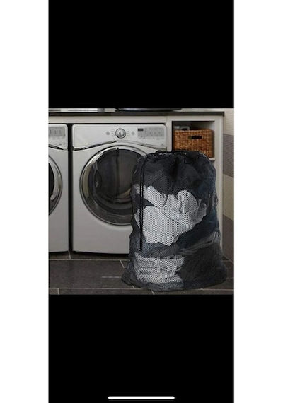 Tois Baby 3 Adet Siyah Lüx Perde Ve Çamaşır Yıkama Filesi Ipli 60x80 Cm Battal Boy