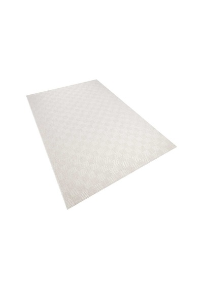 Kaymaz Yıkanabilir Doğal Dokulu Krem Dekoratif Sisal Halı Siesta 1506