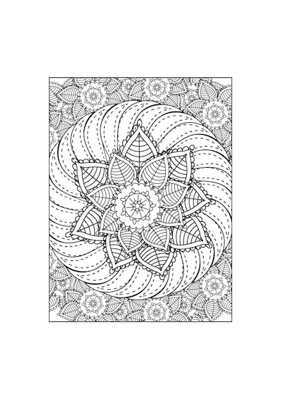Mandala Boyama Kitap Seti 4 Kitap