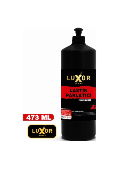 Luxor Kimya Gold Serisi Lastik Parlatıcı 473 ML + Sünger