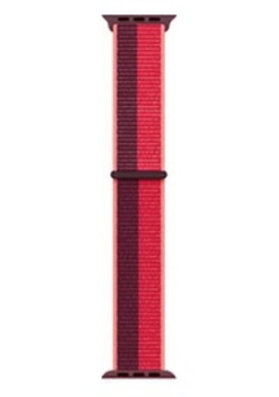 Apple Watch 40mm Uyumlu Krd-03 Hasır Kordon - Plum Purple