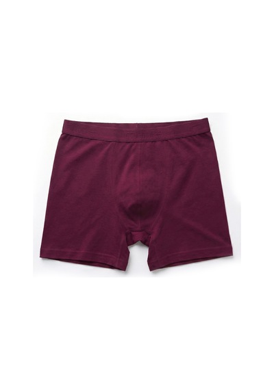Öts Erkek Modal Boxer Modal Esnek Ve Konforlu 2641 Bordo