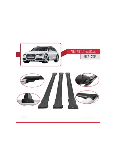 A6 C7 Allroad 2012-2015 Arası İle Uyumlu Fly Model Ara Atkı Tav