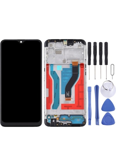 Samsung Uyumlu Galaxy Sm-a107 A10s Ekran Lcd Full Çıtalı