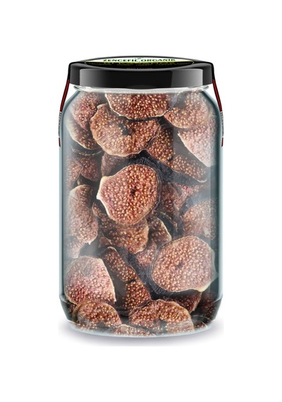 İncir Cips Siyah İcir Cipsi Bi Kavanoz 660 Cc. Cam Kavanozda Katkısız Kara İncir Kurusu Fig Chips Diğer