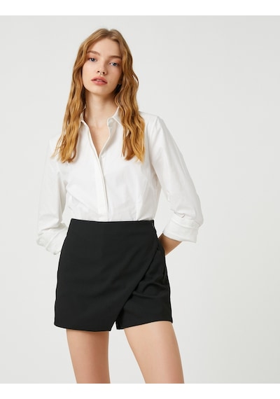 Koton Basic Poplin Gömlek Gizli Düğmeli Uzun Kollu Kırık Beyaz 3sal60043ıw 3SAL60043IW001 Ekru Koton Basic Poplin Gömlek Gizli Düğmeli Uzun Kollu Kırık Beyaz 3sal60043ıw 3SAL60043IW001 Ekru