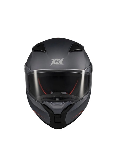 Axxis Fenıx Solıd A12 Şeffaf Vizörlü Kask Mat Titanyum