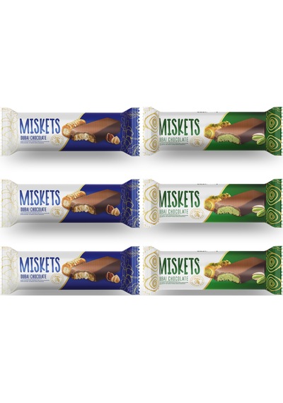 Dubai Çikolatası Tanışma Paketi 25 G X 6 Adet
