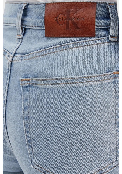 Calvin Klein Eu New Mom Jean Blue Raın Kadın Mavi Jean Pantolon