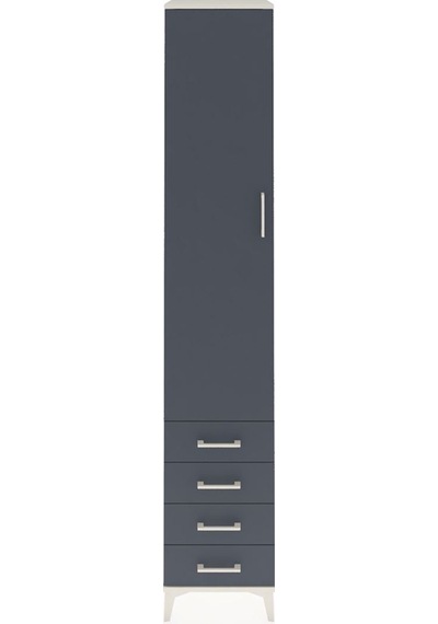 Hyperion Dolap 3 Raflı 4 Çekmeceli Tek Askılı 44x44x243 Aytaş... Aytaşı