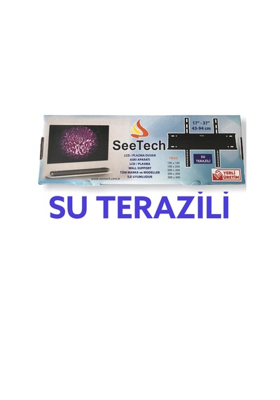 Led Tv Lcd Tv Duvar Askı Aparatı 43 94Cm 19 37 İnc Su Terazili
