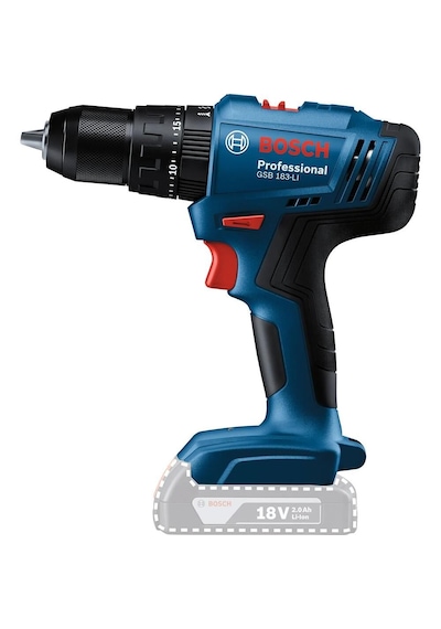 Bosch Gsb 183-lı Akülü Matkap + Gws 18v-8 Akülü Taşlama Kombi Set 1x5.0ah+1x2.0ah Akülü Set 0 601 9k9 122