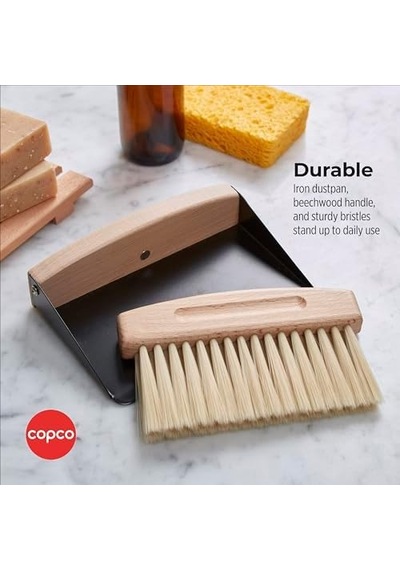 Copco Mini El Temizleme Fırçası Tava, Kayın Ağacı