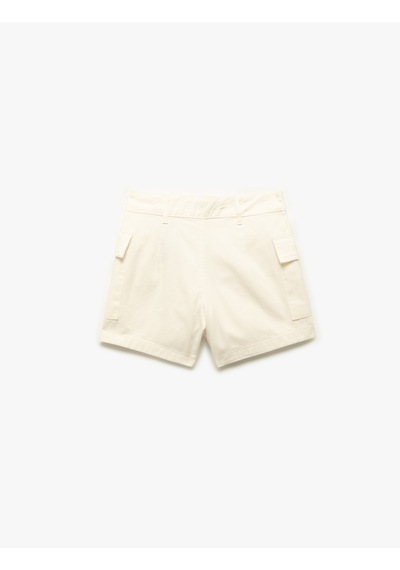 Koton Mini Skort Beyaz 5sal40019mw Beyaz