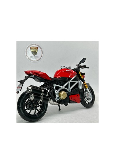 Ducati Super Naked S Maket Motor - 1:12 Maisto Diecast Kırmızı