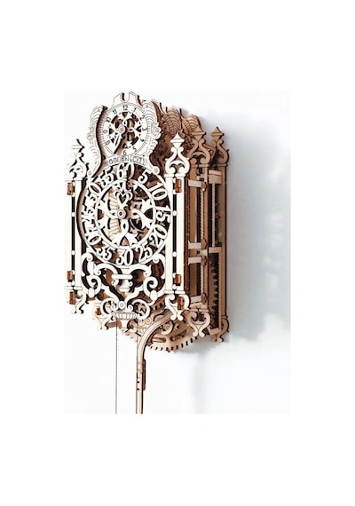 Royal Clock 3d Ahşap Saat Maketi 110x11x10 Cm