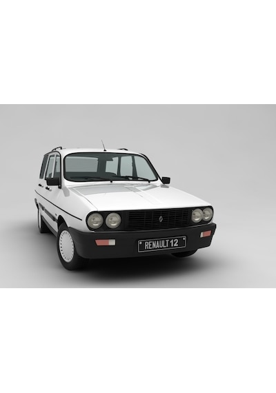 Renault R9 R11 R12 Cam Açma Kolu 4 Adet Takim Siyah 515358980