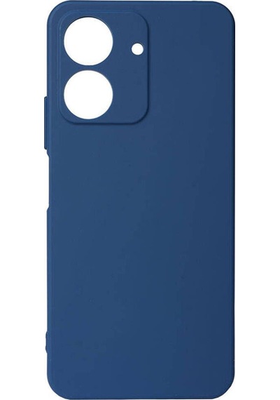 Xiaomi Redmi 13c Kılıf Zore Biye Silikon Mavi