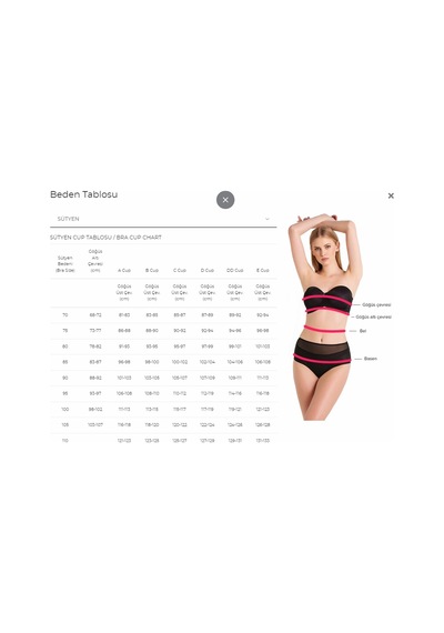 Magic Form 1470 Balensiz Dantelli Bralet-kiremit Kiremit