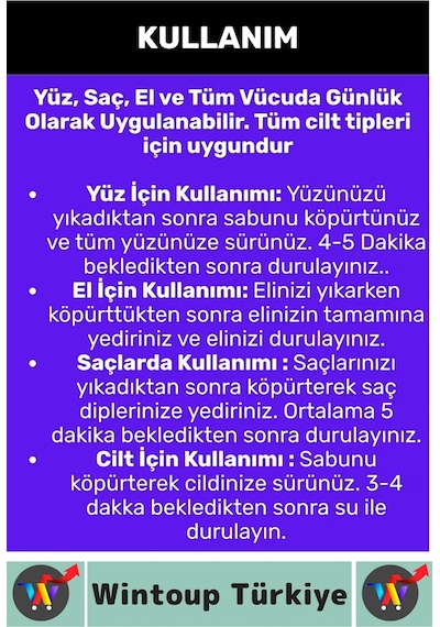 Wintoup Isırgan Otu Sabunu 100 G