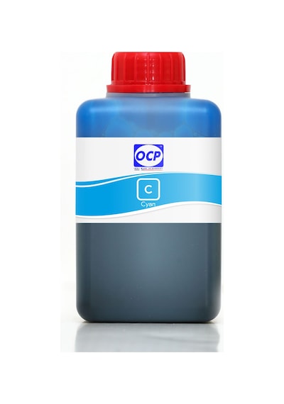 OCP Lexmark Z705 Uyumlu Yazıcı Mürekkebi 500ml C Cyan Mavi Dye