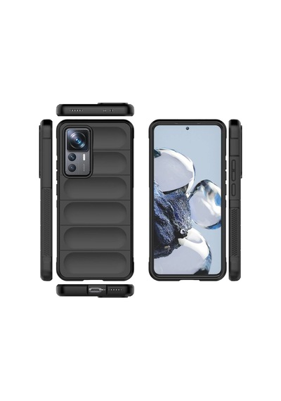 Gld-spt- Newface Xiaomi Mi 12t Pro Kılıf Optimum Silikon - Siyah