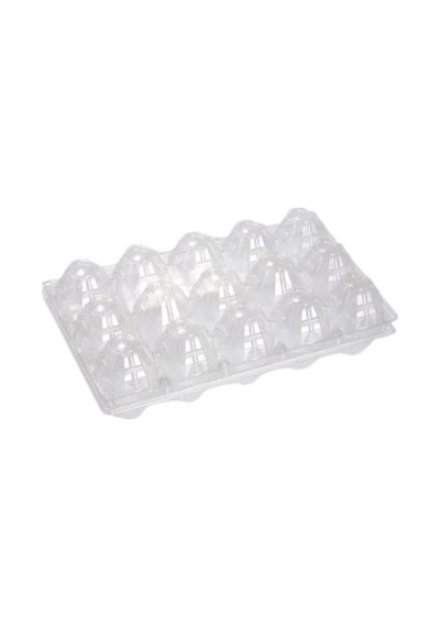 15 Li Şeffaf Yumurta Viyolü Dayanıklı Ve Hijyenik Yumurta Kabı 10 Lu Siyah