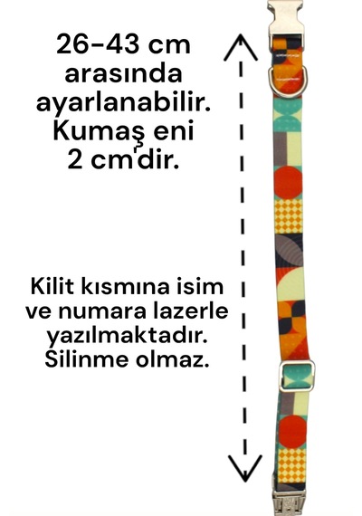 Caramelos İsimli Köpek Tasması, Köpek Künyesi, Köpek İsimlik 250