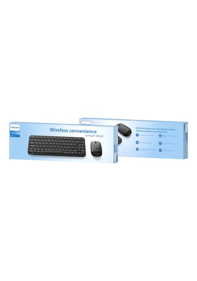 Philips SPT6338 Kablosuz Türkçe Q Klavye ve Mouse Seti