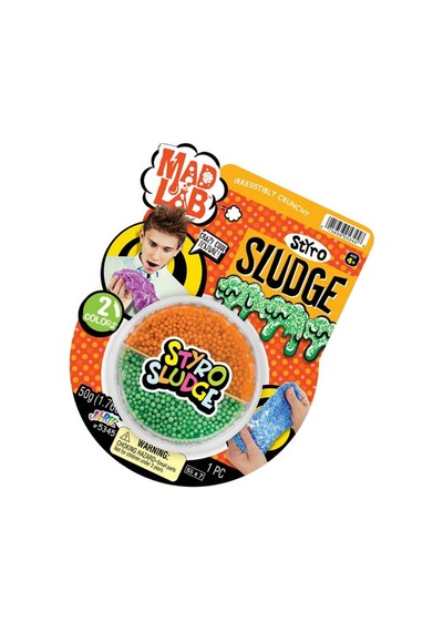 Slime Köpük Styro Sludge: Renkli, Çıtır Ve Bağımlılık Yapan Slime Keyfi Çok Renkli